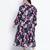 Party hep floral print plus size wpomen dress