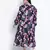 Party hep floral print plus size wpomen dress