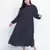 Aaquanic black printed plus size dresss