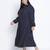 Aaquanic black printed plus size dresss