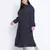 Aaquanic black printed plus size dresss