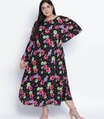 Maddlic floristic plus size dress