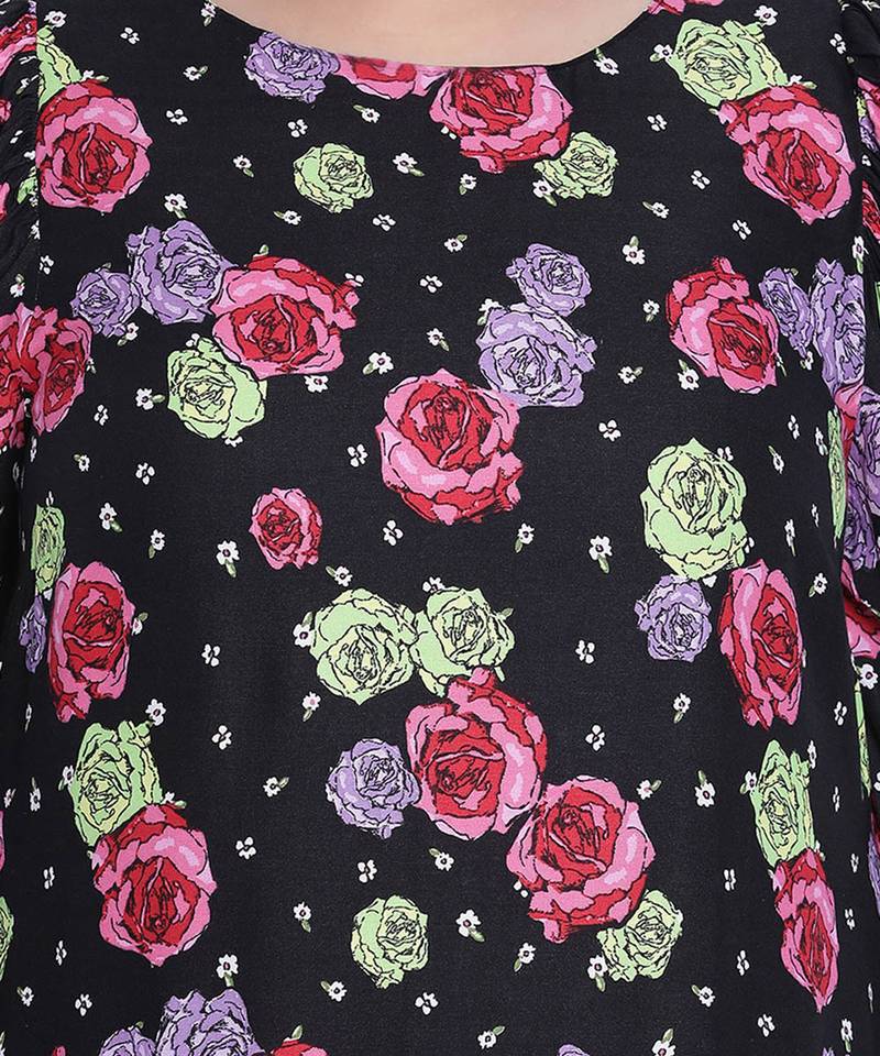 Maddlic floristic plus size dress