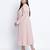 Bizzarie peach bon-bon moss plus size dress