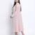 Bizzarie peach bon-bon moss plus size dress