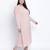 Bizzarie peach bon-bon moss plus size dress