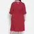 Pipa rust-red plus-size women dress.