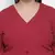 Pipa rust-red plus-size women dress.