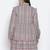 Cantallic geometric print button-down plus size dress