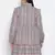 Cantallic geometric print button-down plus size dress
