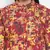 Floral bud button-down plus size dress