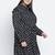 Fly High polka print button down plus size women dress