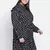 Fly High polka print button down plus size women dress