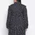 Fly High polka print button down plus size women dress