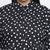 Fly High polka print button down plus size women dress