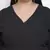 Paradise  solid black plus size women dress
