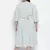 Pazzara light grey plus-size women's dress.
