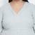 Pazzara light grey plus-size women's dress.