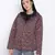 Cherubic muticolor women Quilted Hooded jacket