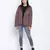 Cherubic muticolor women Quilted Hooded jacket