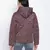 Cherubic muticolor women Quilted Hooded jacket