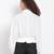 White Tie-Up Jacket