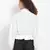 White Tie-Up Jacket