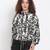 Printed Tie-Up Jacket