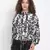 Printed Tie-Up Jacket