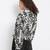 Printed Tie-Up Jacket