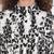 Printed Tie-Up Jacket