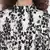Printed Tie-Up Jacket