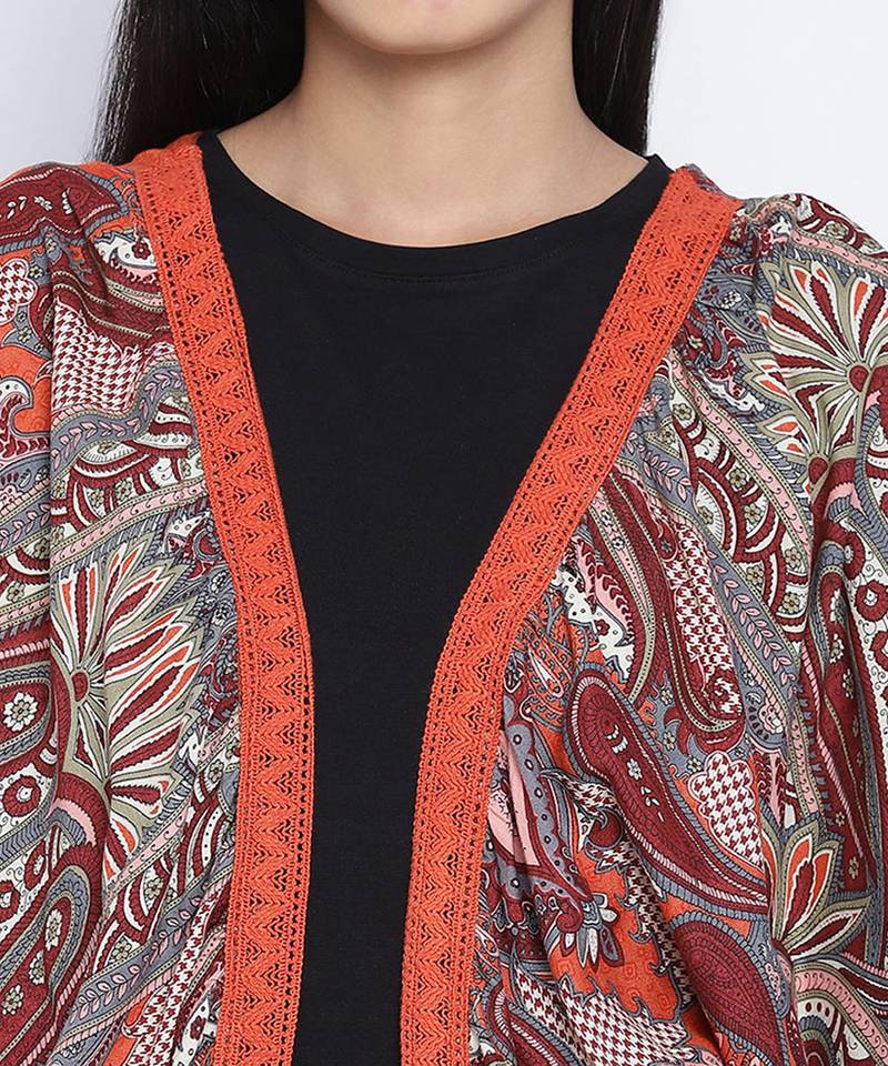 Full of life printed women shrug