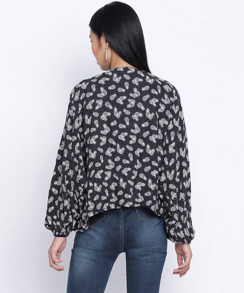 Chram plush  printed casual women shrug
