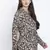 Animalistic mesh women casual  top