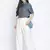 Denim solid womem crop shirt