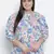Charmer floral print plus size women top