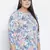 Charmer floral print plus size women top