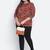 Sweet Red floral printed plus size women top
