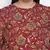 Sweet Red floral printed plus size women top