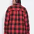 Scattle red brsuh chcek plus size women tunic
