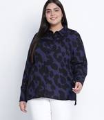 Ultra classic animal printed plus size Shirt
