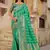 Light green woven banarasi silk saree 