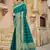 Blue woven banarasi silk saree 