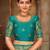 Light green woven banarasi silk saree 