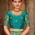 Light green woven banarasi silk saree 