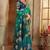 Blue woven banarasi silk saree 