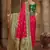 Pink woven banarasi silk saree 