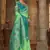 Light green woven banarasi silk saree 
