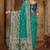 Blue woven banarasi silk saree 